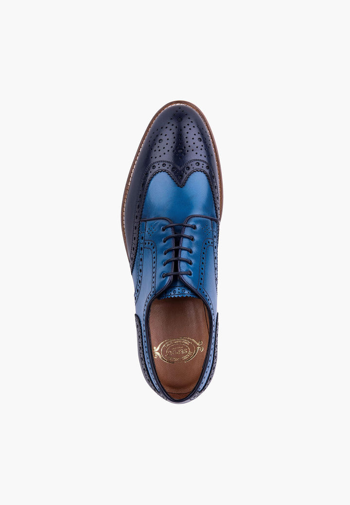 Claremont Brogue Blue-Navy