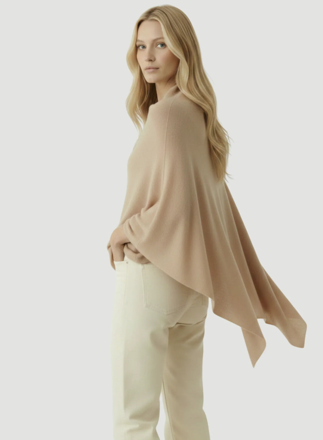 100% Machine Washable Cashmere Shawl - CREW S/S - Majestic Filatures North America