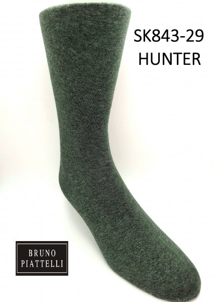 Bruno Piattelli Solid Mercerized Max Needle Sock