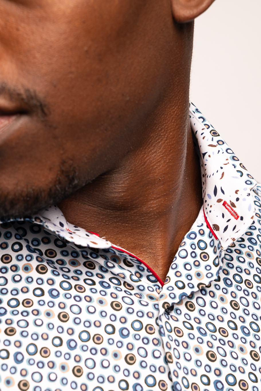 7 Downie St. SW1095 long sleeve sport shirt - detail