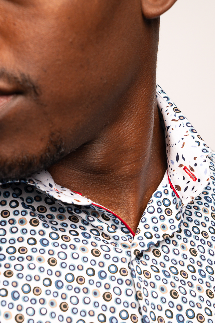 7 Downie St. SW1095 long sleeve sport shirt - detail