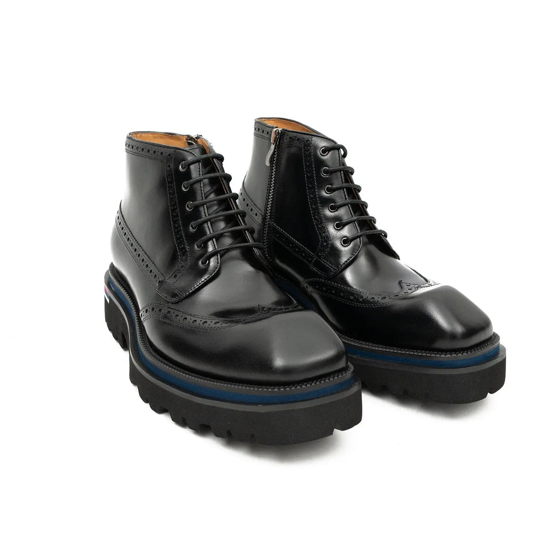 Side - Zipper Martin Boots 3016B Black
