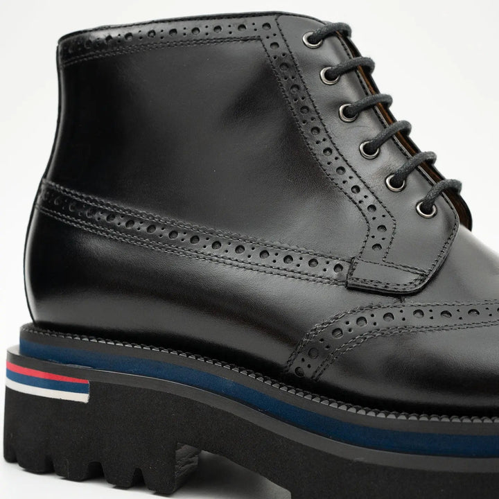 Side - Zipper Martin Boots 3016B Black