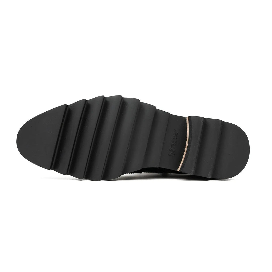Side - Zipper Martin Boots Black