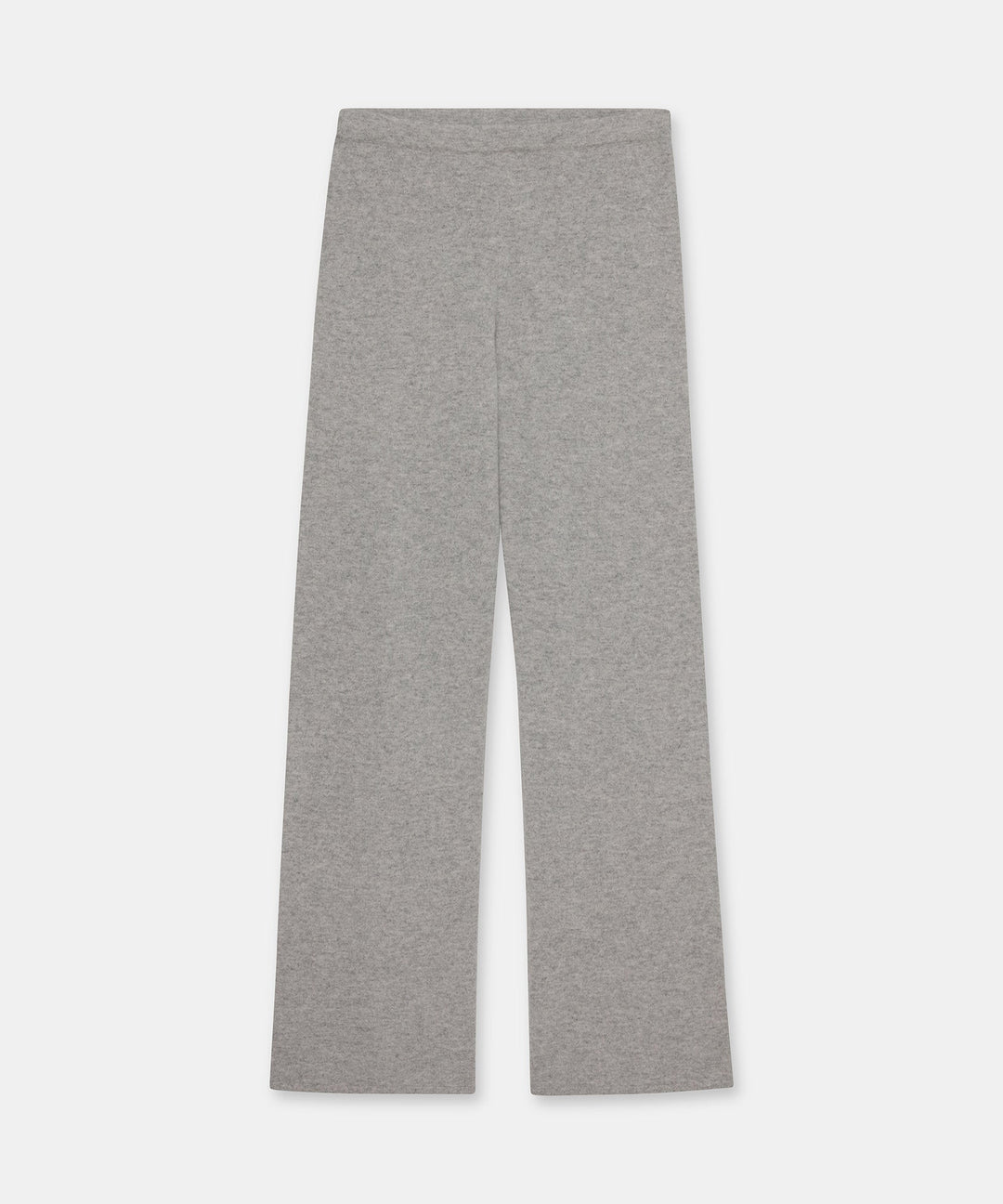 NAADAM Signature Cashmere Straight Leg Pant - Cement flat