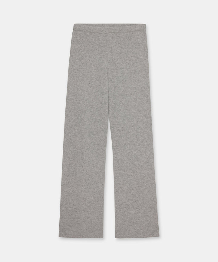NAADAM Signature Cashmere Straight Leg Pant - Cement flat