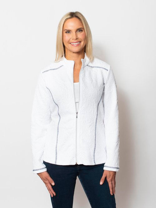 Textured Jacquard Jacket