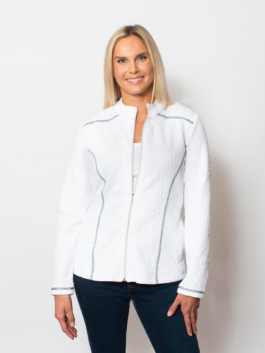 Textured Jacquard Jacket