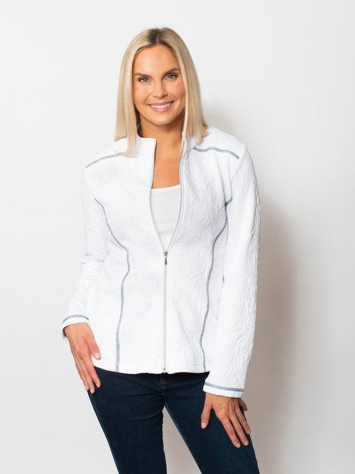 Textured Jacquard Jacket