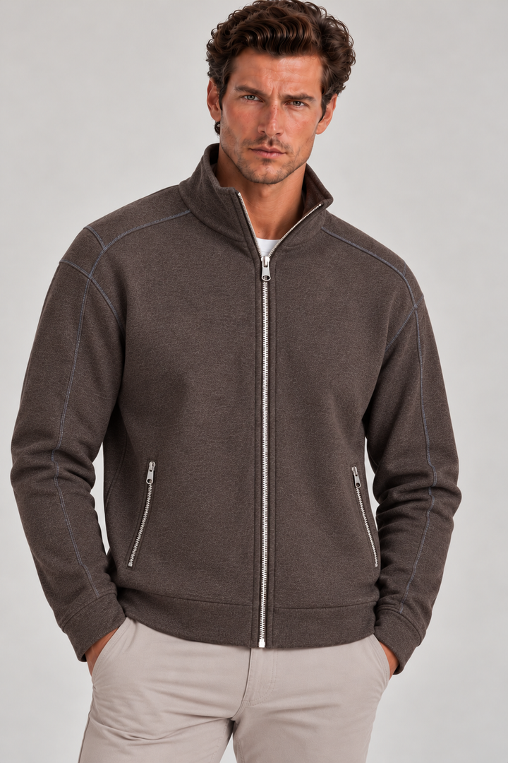 Breckenridge Full-Zip Sweatshirt - Espresso