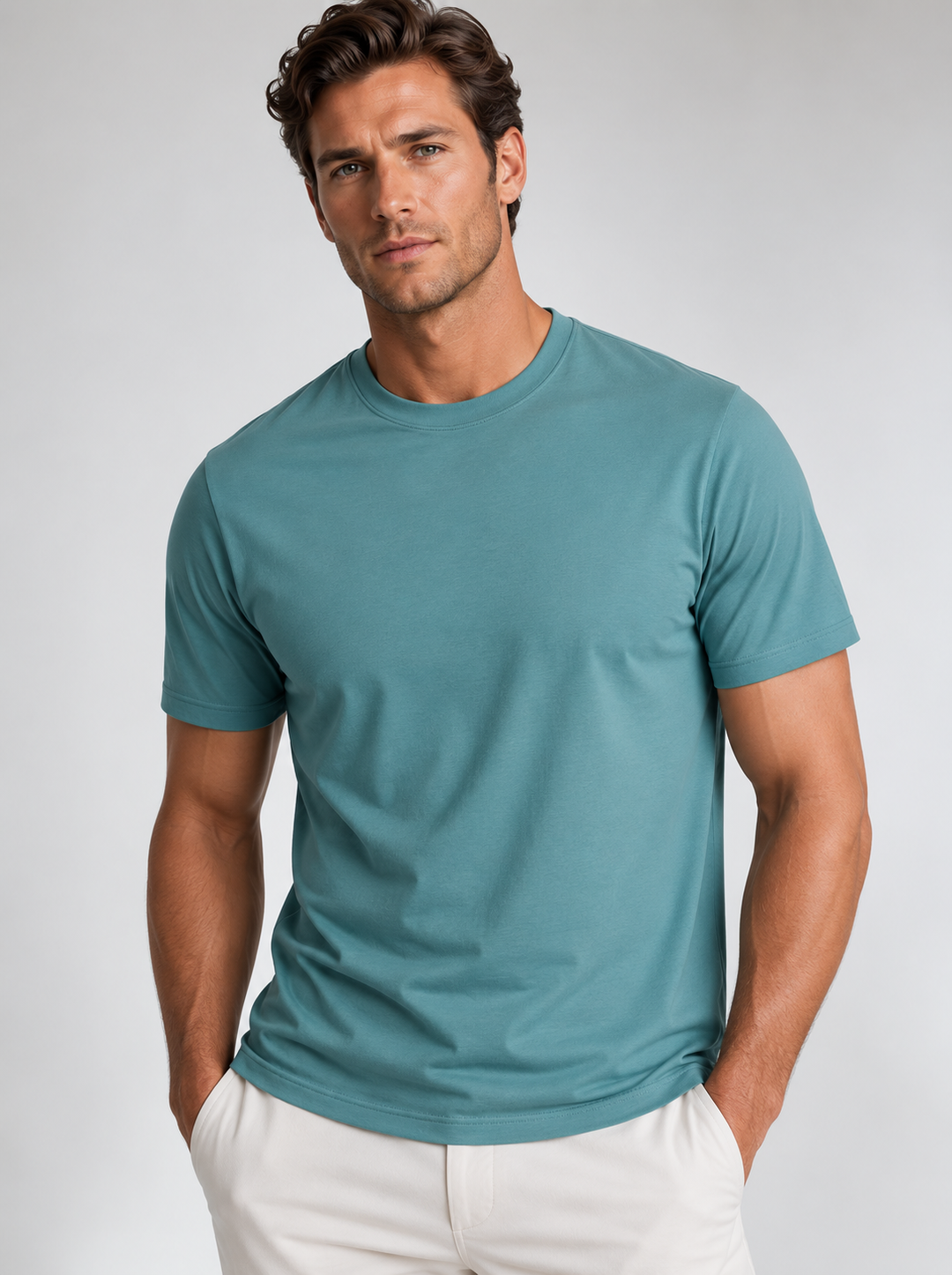 Buki State of the Art Supima Tee - Blue Grey