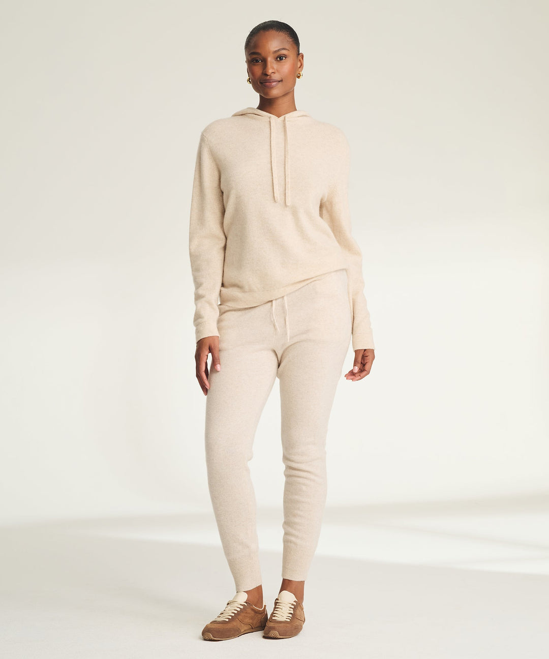 NAADAM Signature Cashmere Jogger - Oatmeal