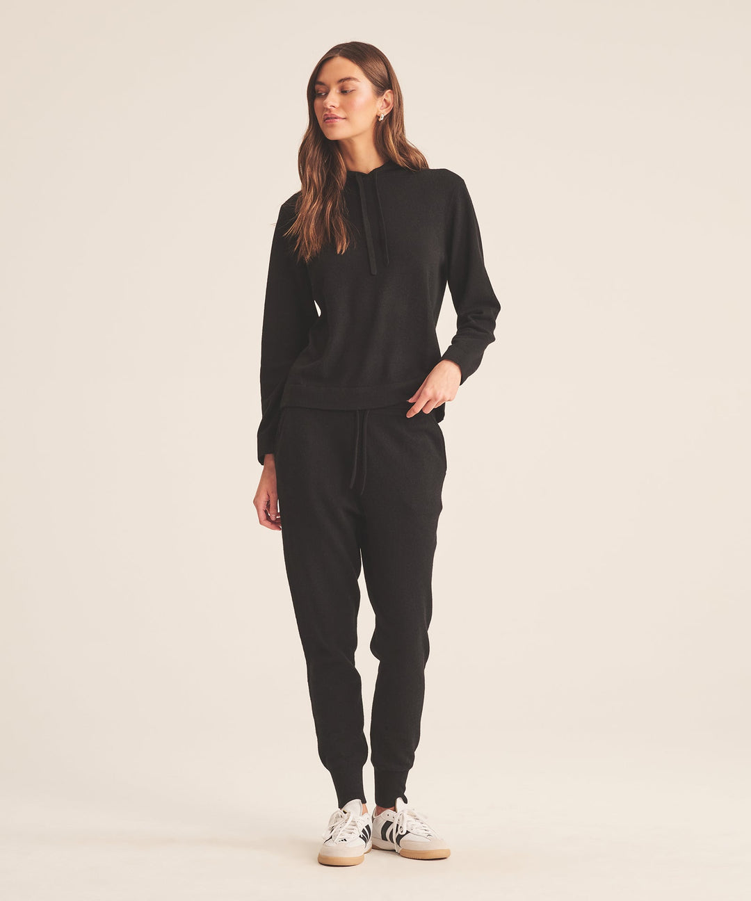 NAADAM Signature Cashmere Jogger - Black