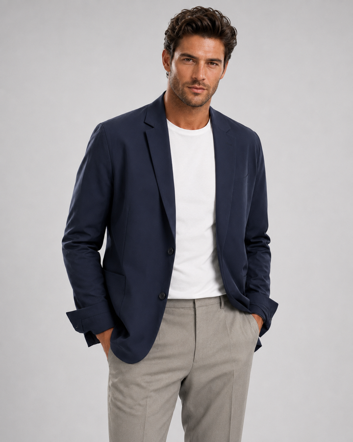 Buki Tech Travel Blazer - Navy