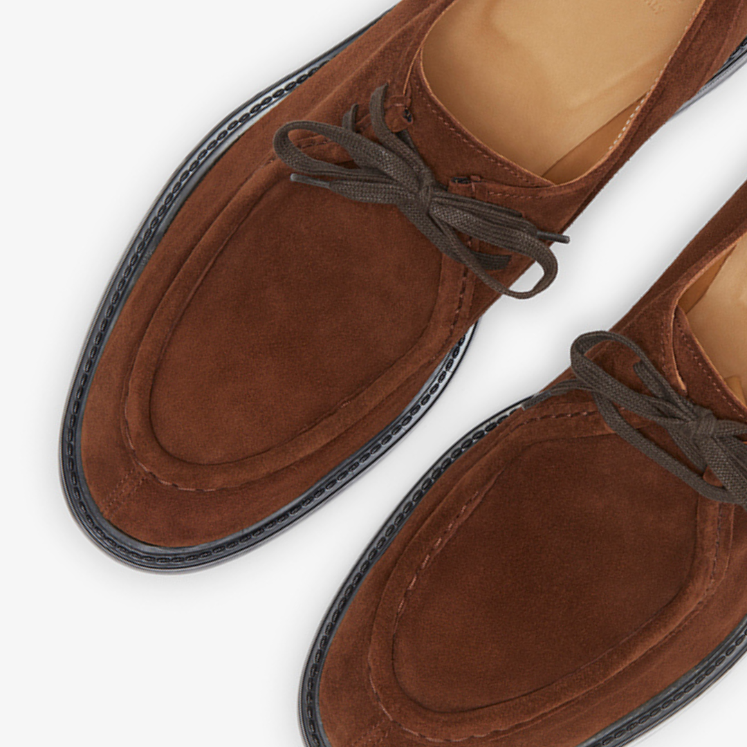 Men's Chestnut Suede Tuscan Moc Boot