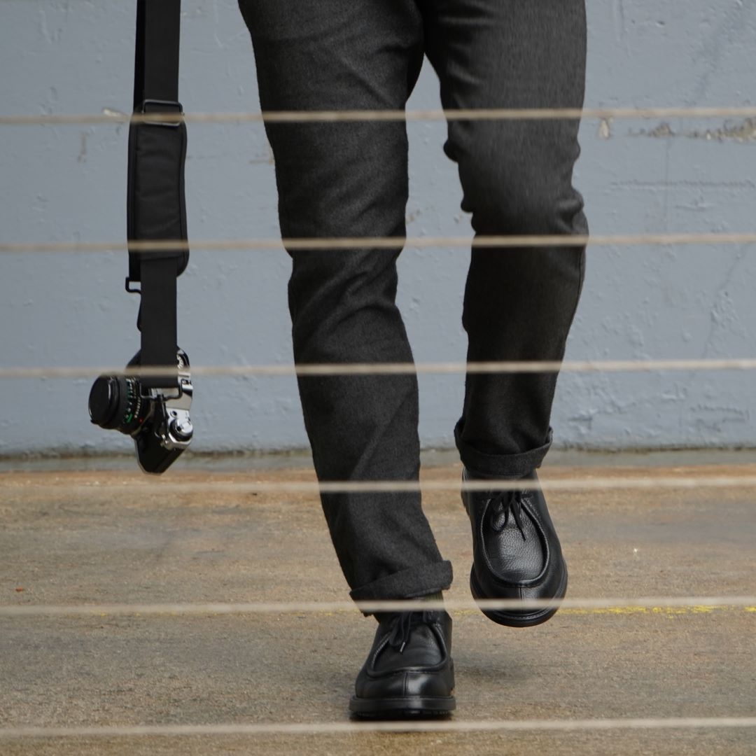 Men's Black Pebbled Leather Tuscan Moc Boot – Morneault's Stackpole ...