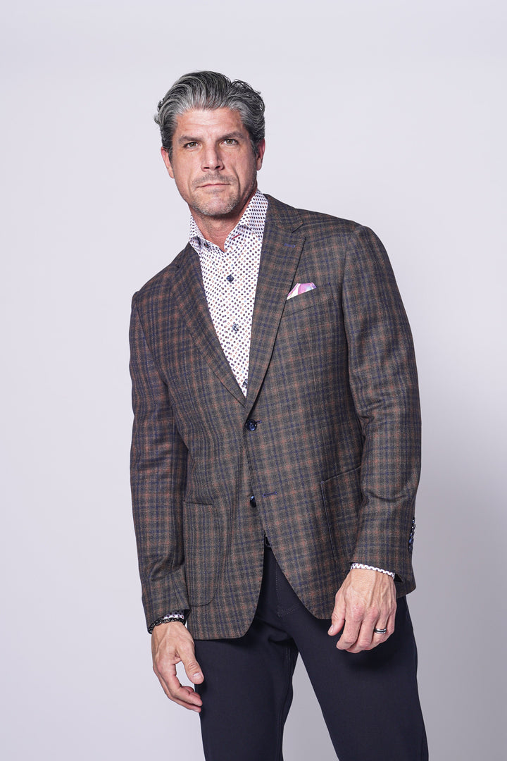 TYLER JACKET IN BROWN - 7 Downie St.®