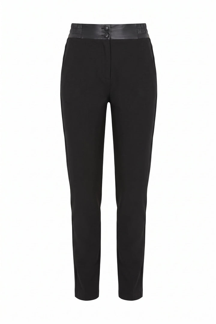 Urban Slack Mixed Media Tapered Leg Pant