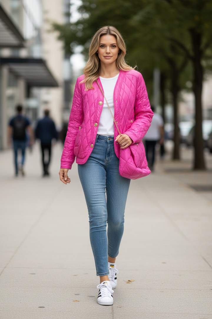 Johya Puffer Jacket & Matching Crossbody Bag