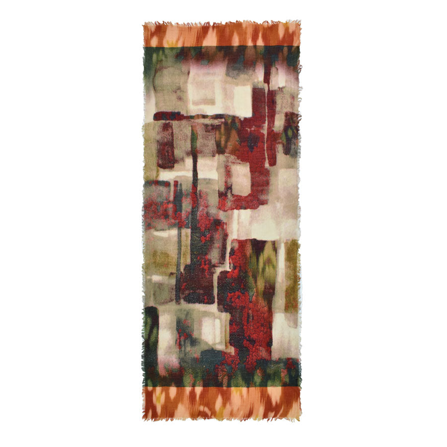 Embry Autumnal Wool Scarf