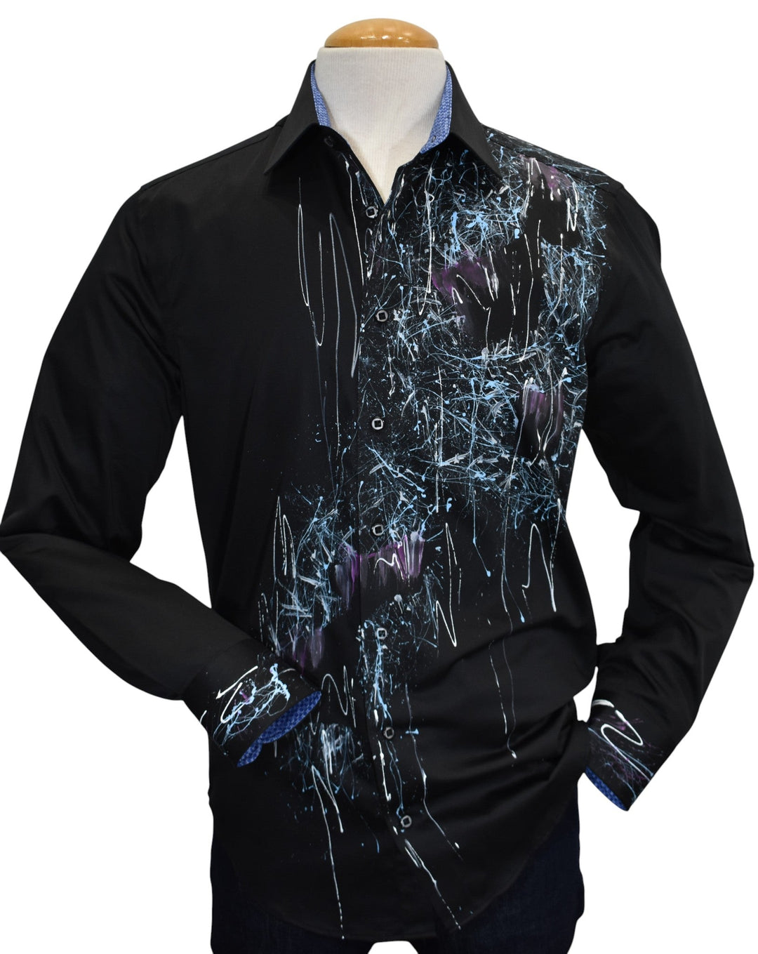 Marcello hand painted shirt.