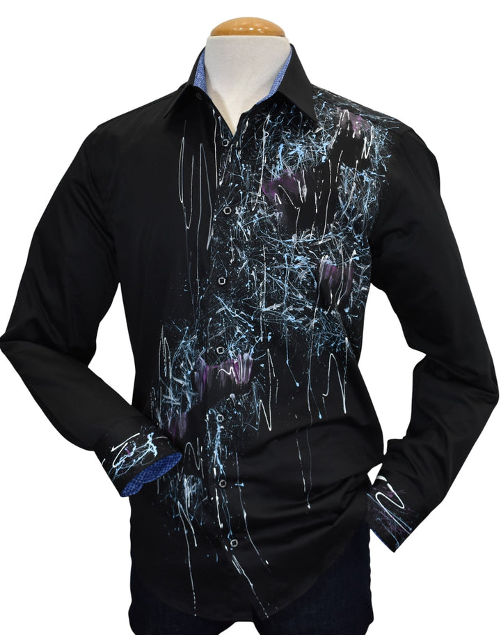 Marcello hand painted shirt.