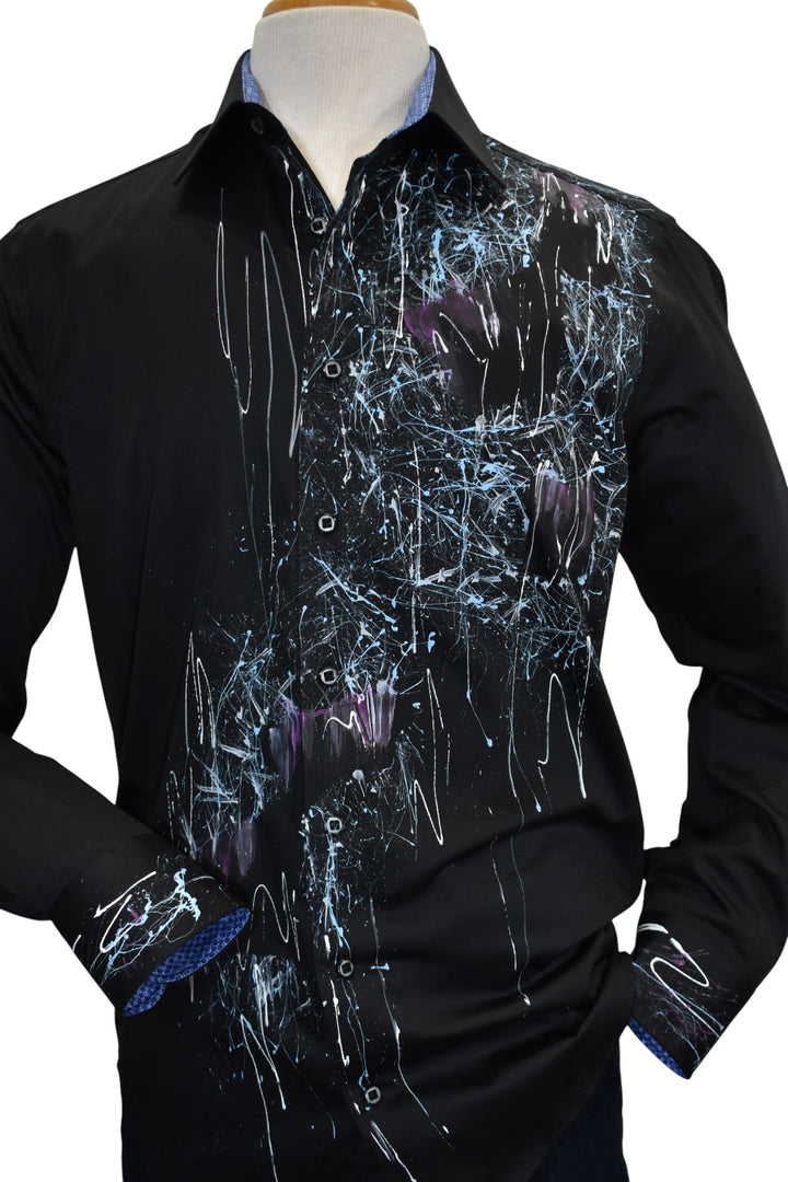 Marcello hand painted shirt.