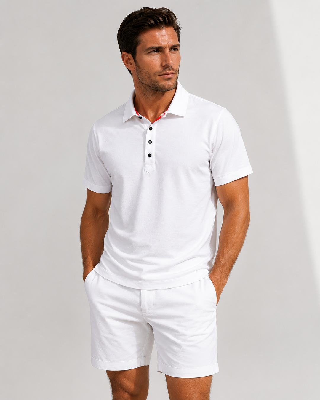 Buki Cinqo Polo 4-Pack - Navy/White/Julep/Blue