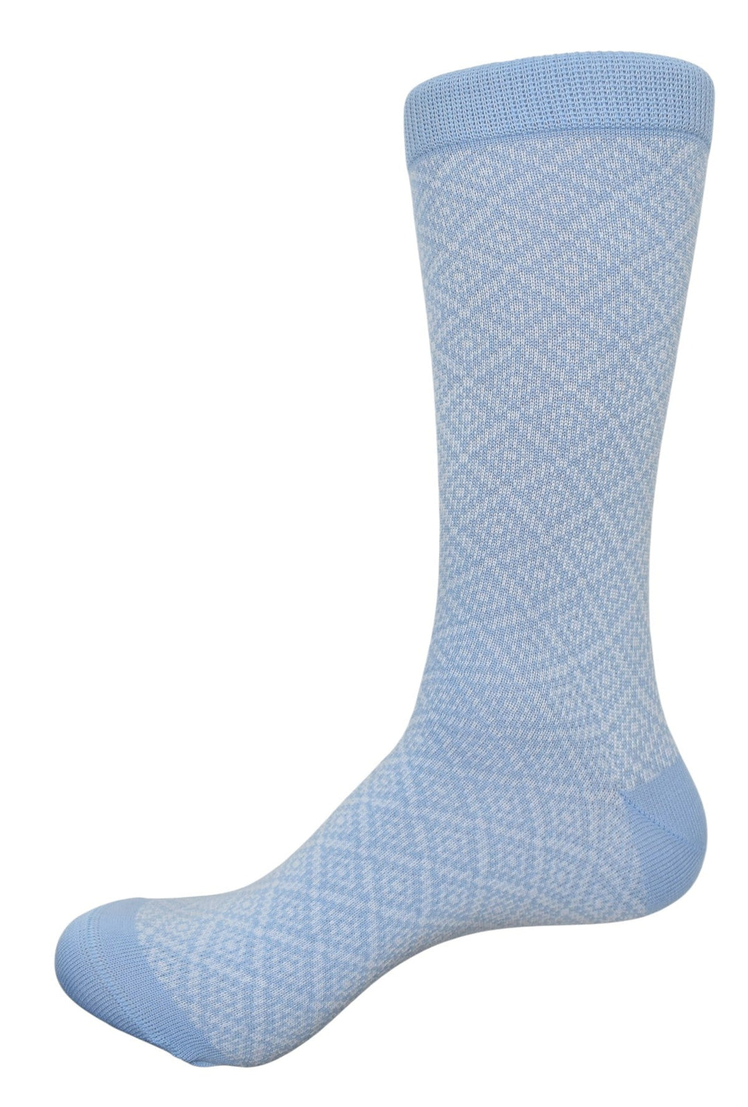 light blue dress socks & Navy Argyle 10% Nylon A Sky Blue Micro-Chevron Dress