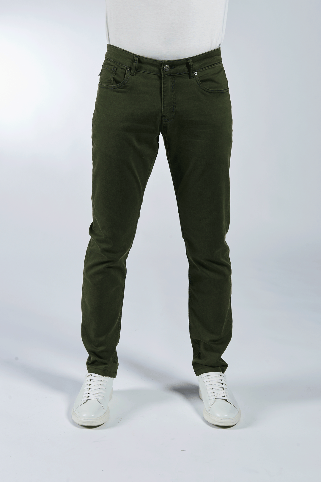 7 Downie St. Zetterburg Pant in Hunter Green - detail