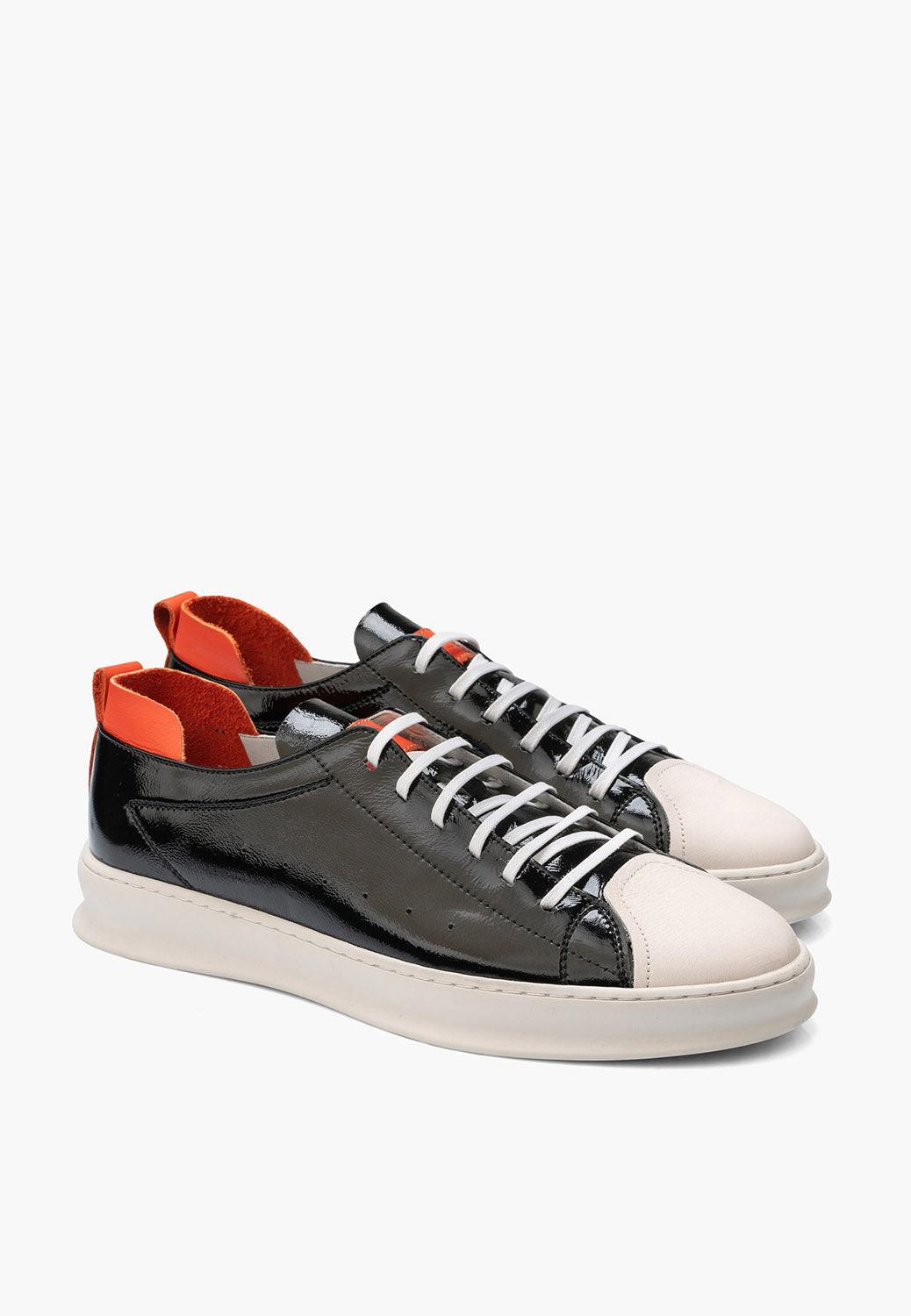 Bahama Sneaker Black Patent - SEPOL Shoes