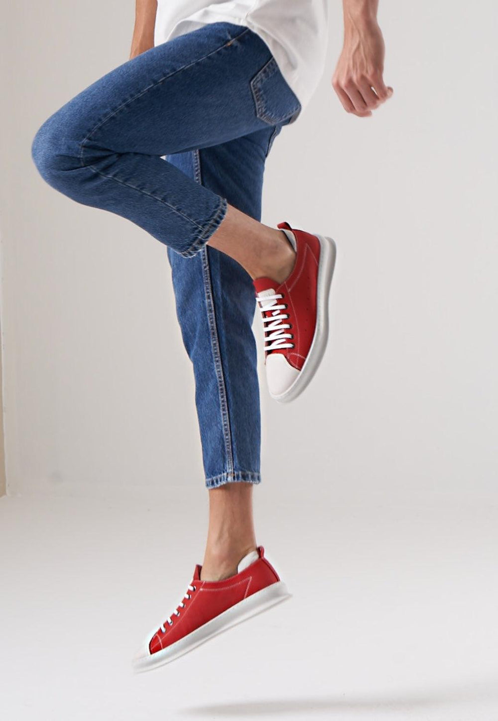 Bahama Sneaker Red - SEPOL Shoes