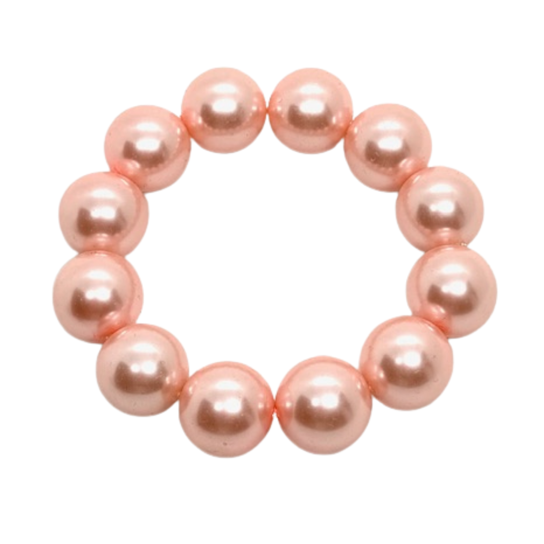 Pink Bubble Pearl Bracelet