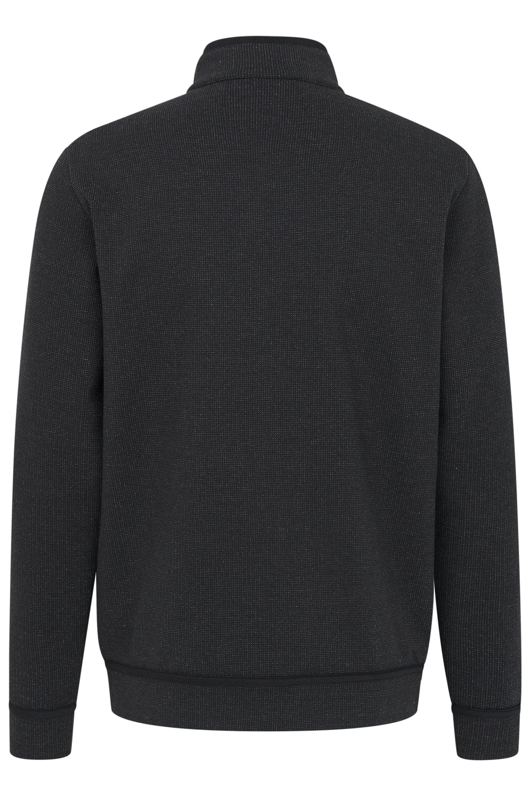 Sweatshirt with light structure in black