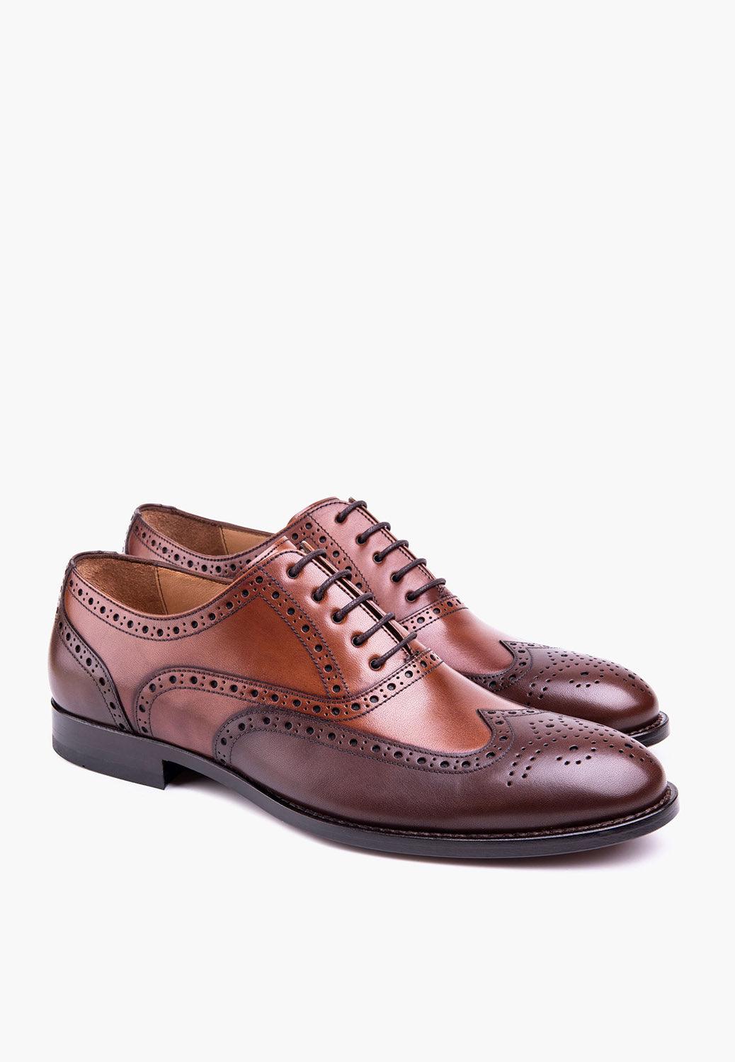 Claremont Oxford Cognac-Brown - SEPOL Shoes