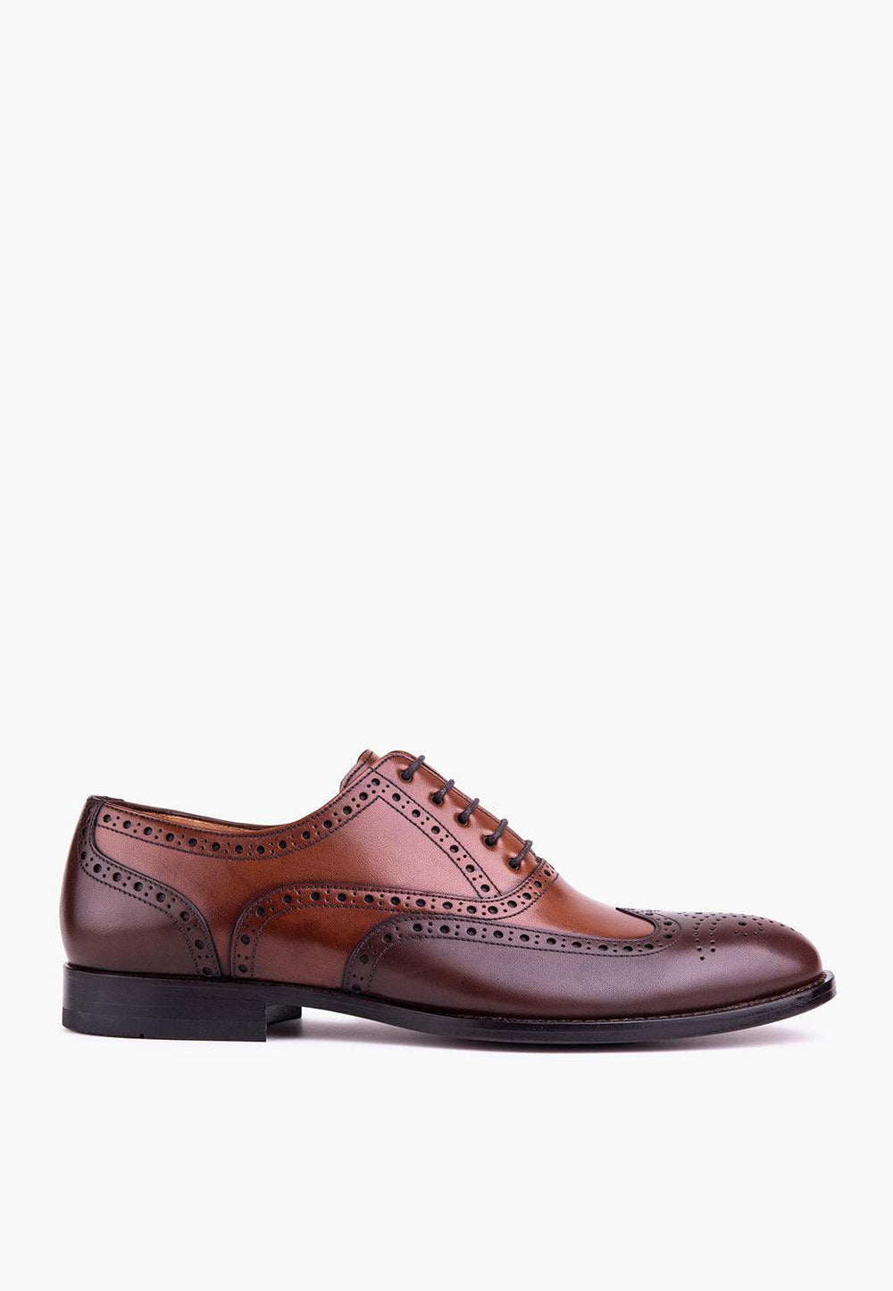 Claremont Oxford Cognac-Brown - SEPOL Shoes