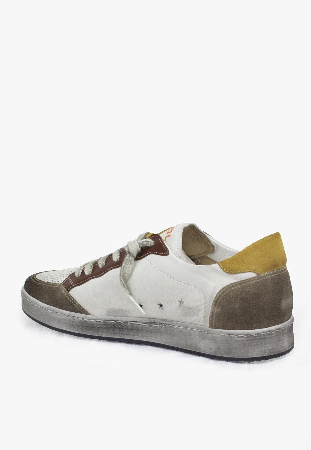 Constantinople Sneaker White Tan - SEPOL Shoes