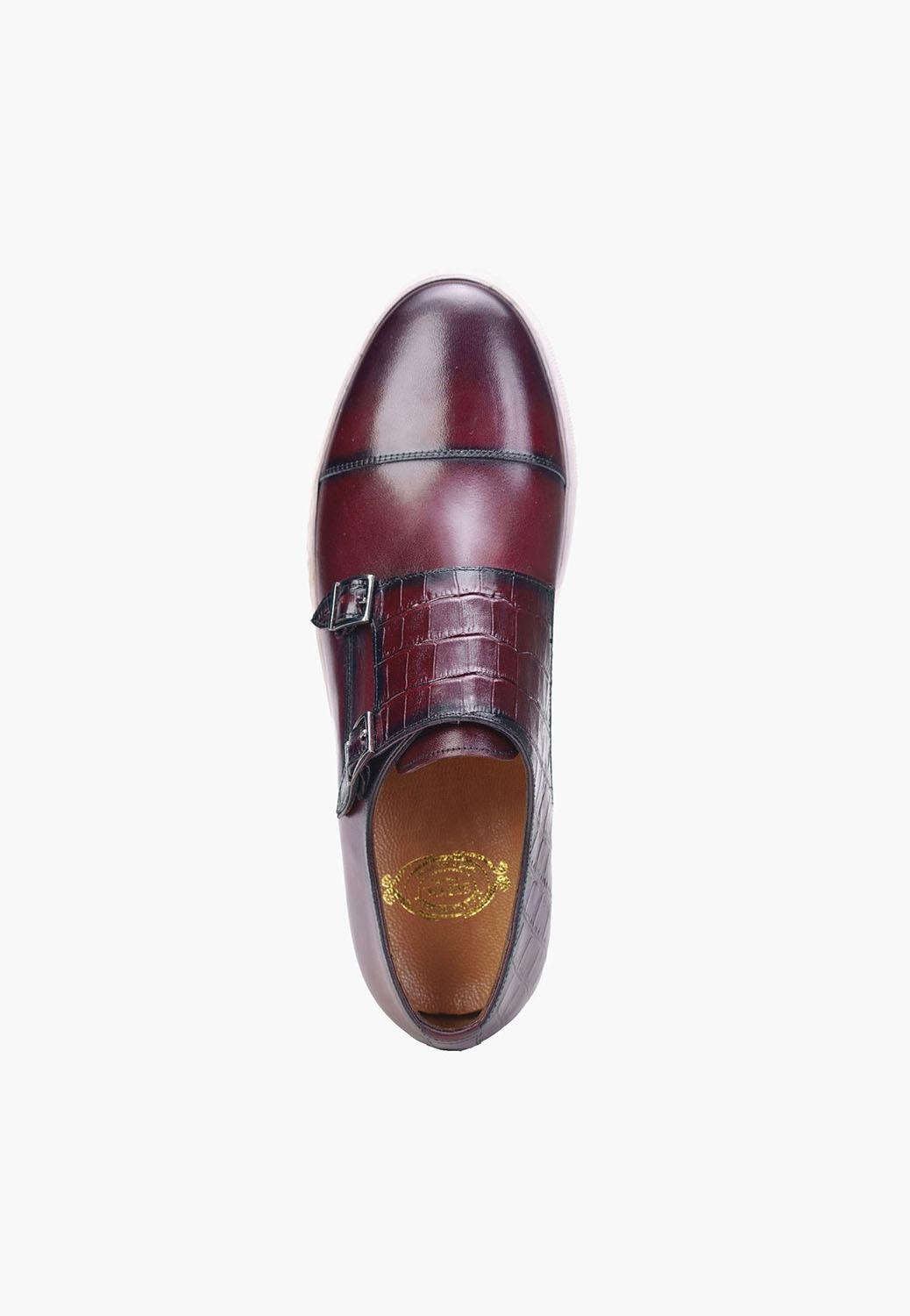 DC Monk Sneaker Burgundy - SEPOL Shoes