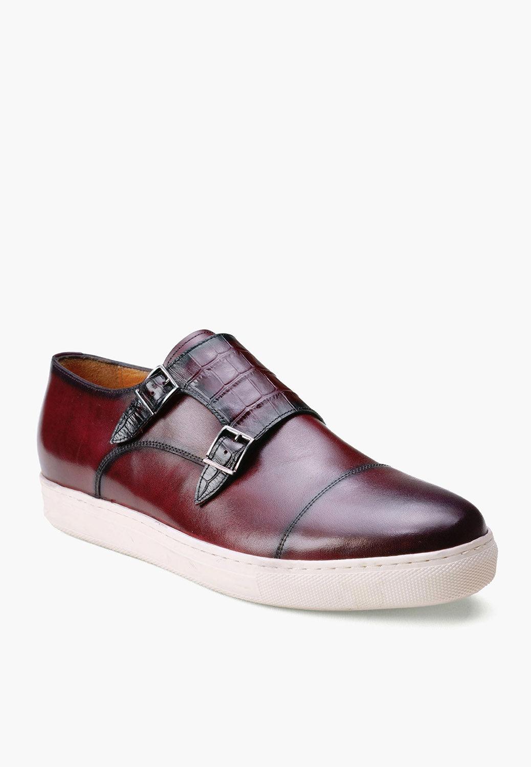 DC Monk Sneaker Burgundy - SEPOL Shoes