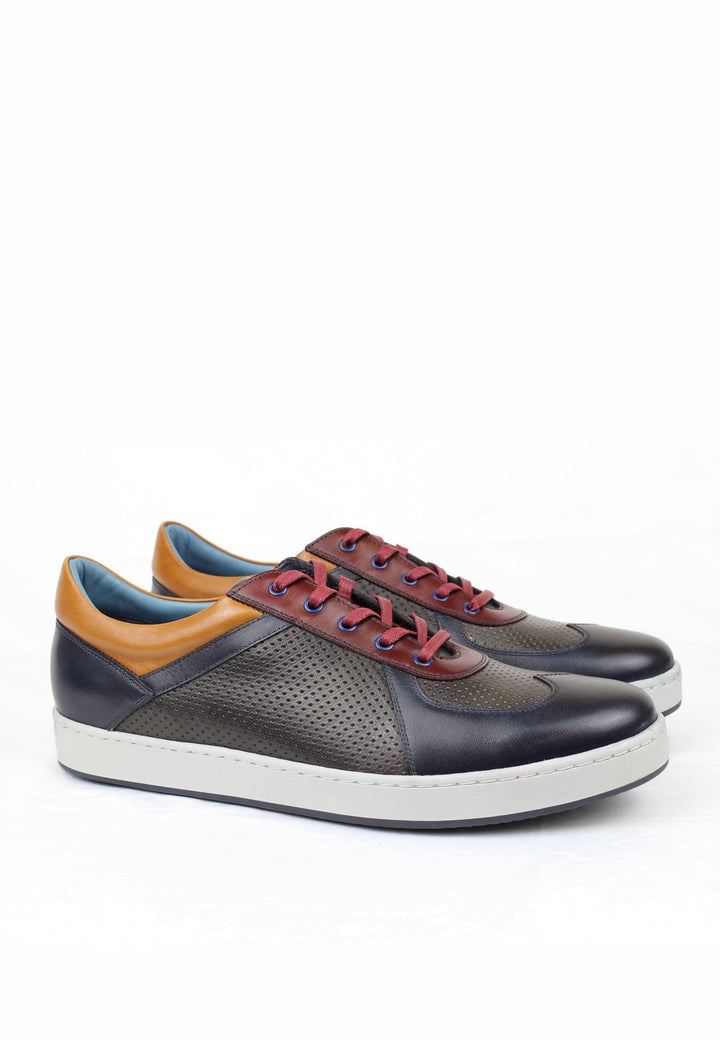 Downtown Sneaker Navy Grey - SEPOL Shoes