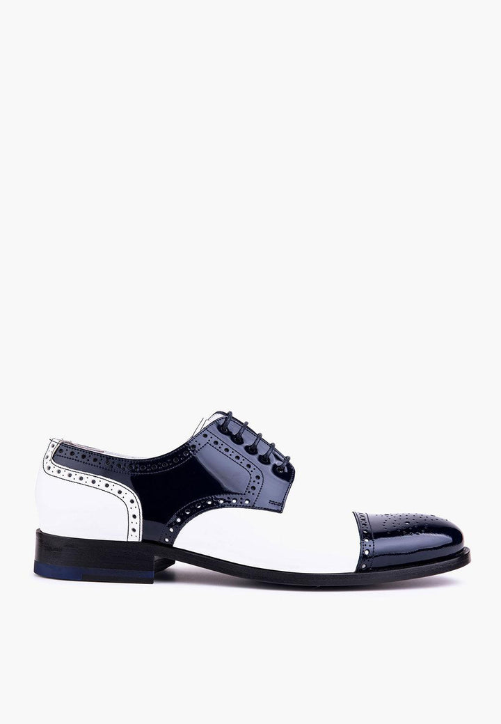 Dublin Derby Navy-White - SEPOL Shoes