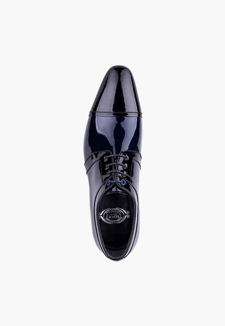 Elegance Lace Up Navy-Black - SEPOL Shoes