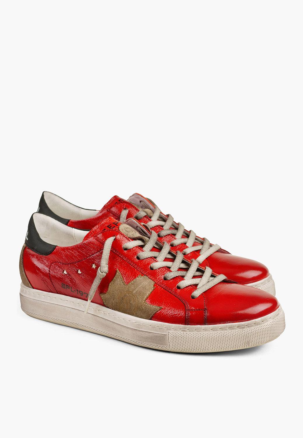 Ese-Fresh Sneaker Red - SEPOL Shoes