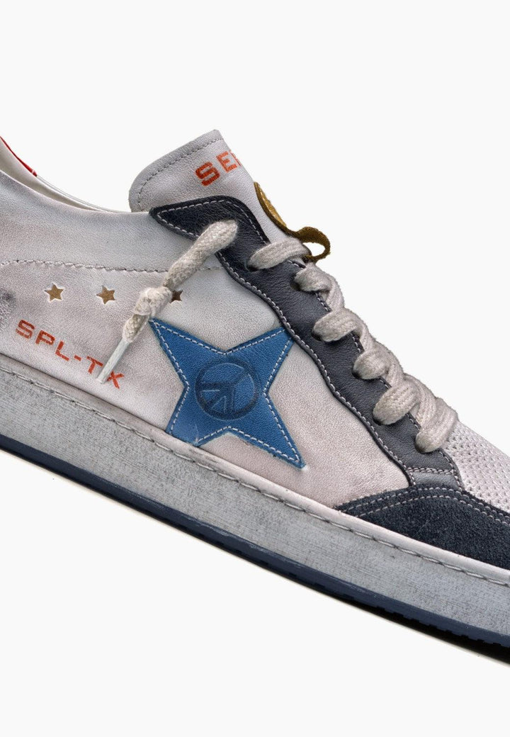 Estrella Sneaker White Blue - SEPOL Shoes