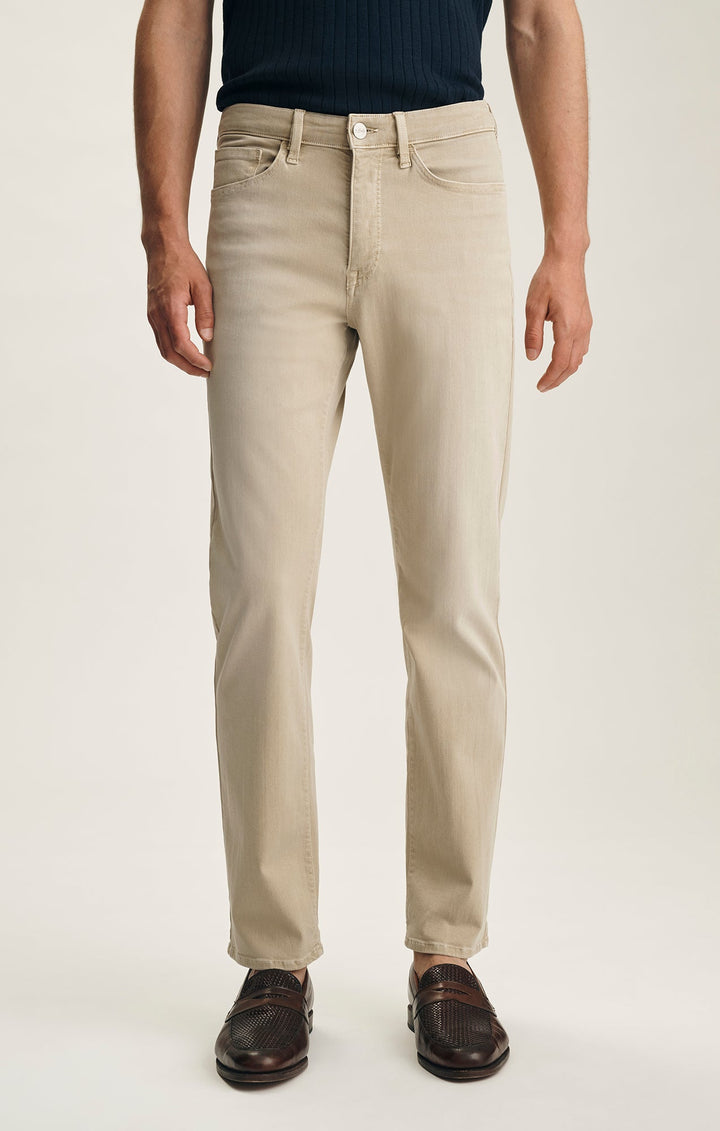 Charisma Relaxed Straight Leg Pants - Sand
