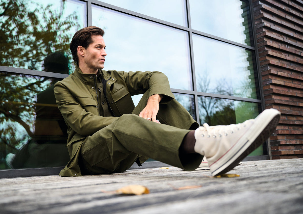 Alberto fall trousers and field jacket