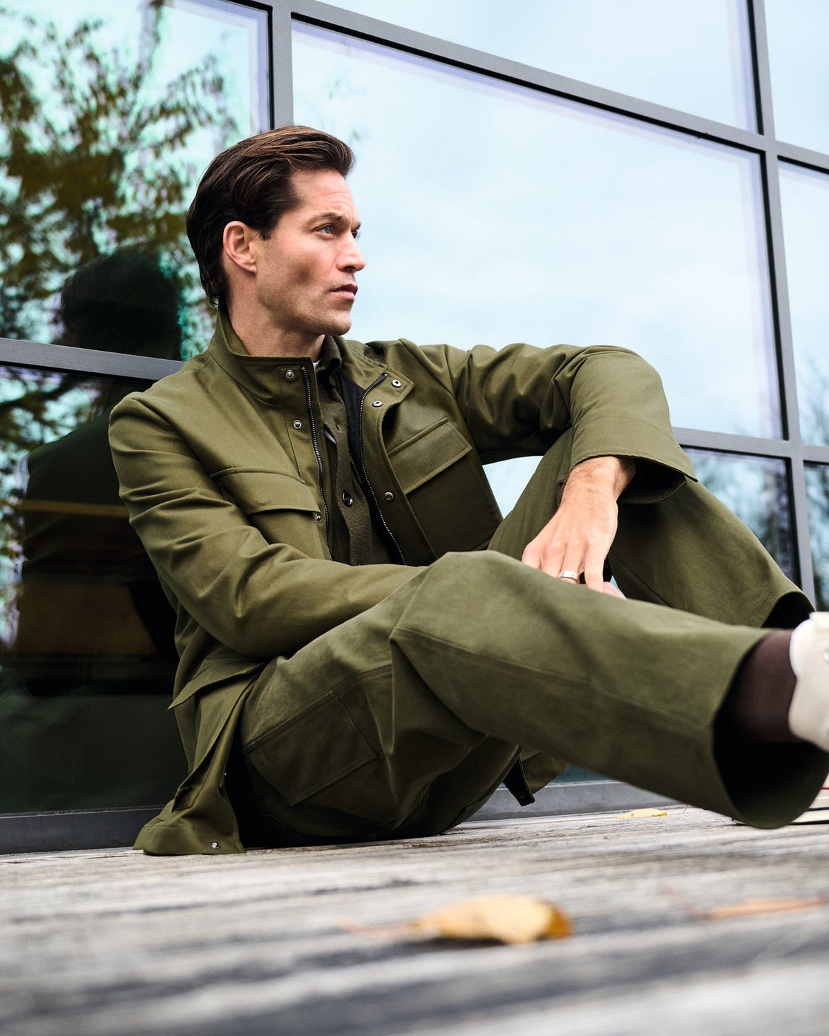 Alberto fall trousers and field jacket
