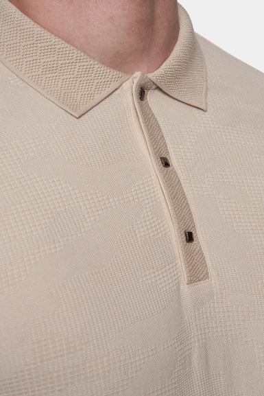 The Mercerized Cotton Polo (Cream)