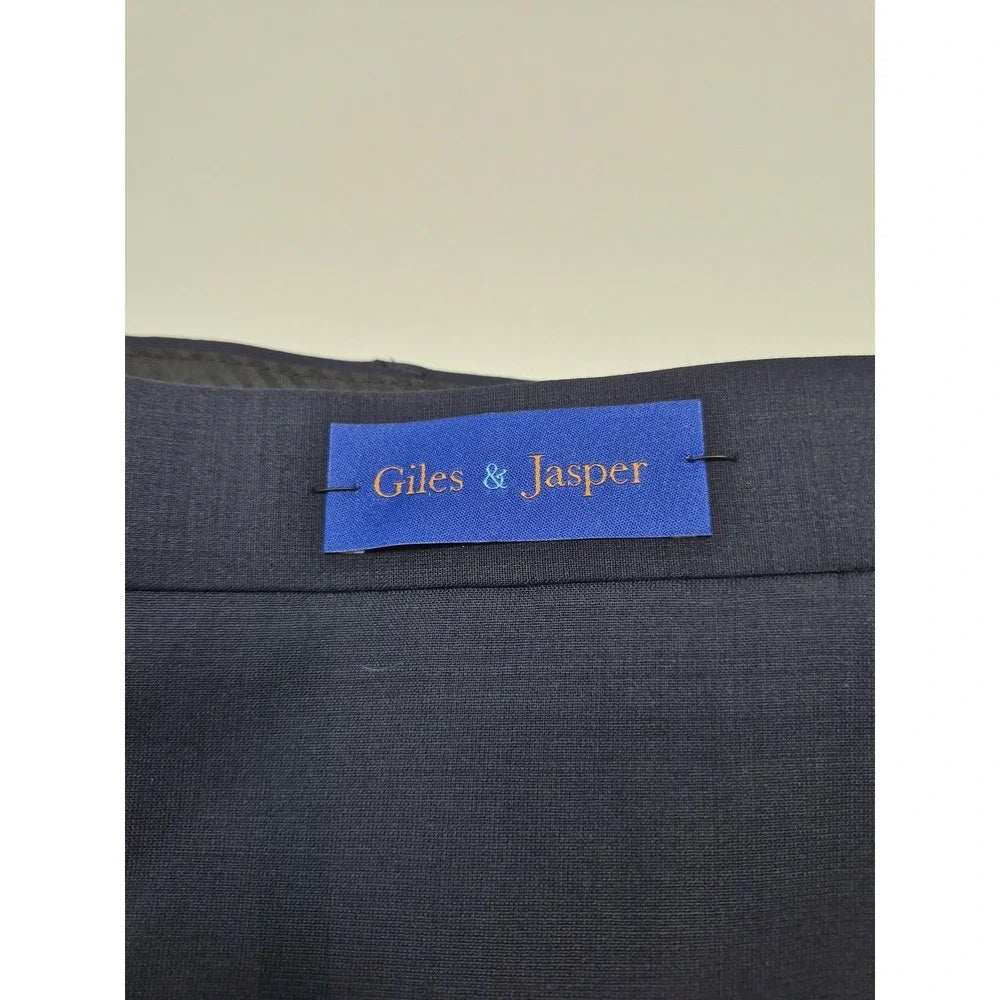 GILES & JASPER DRESS PANTS - Navy
