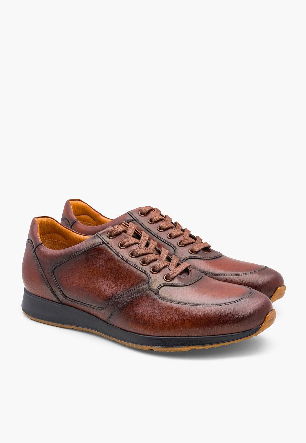 Madrid Sneaker Cognac - SEPOL Shoes